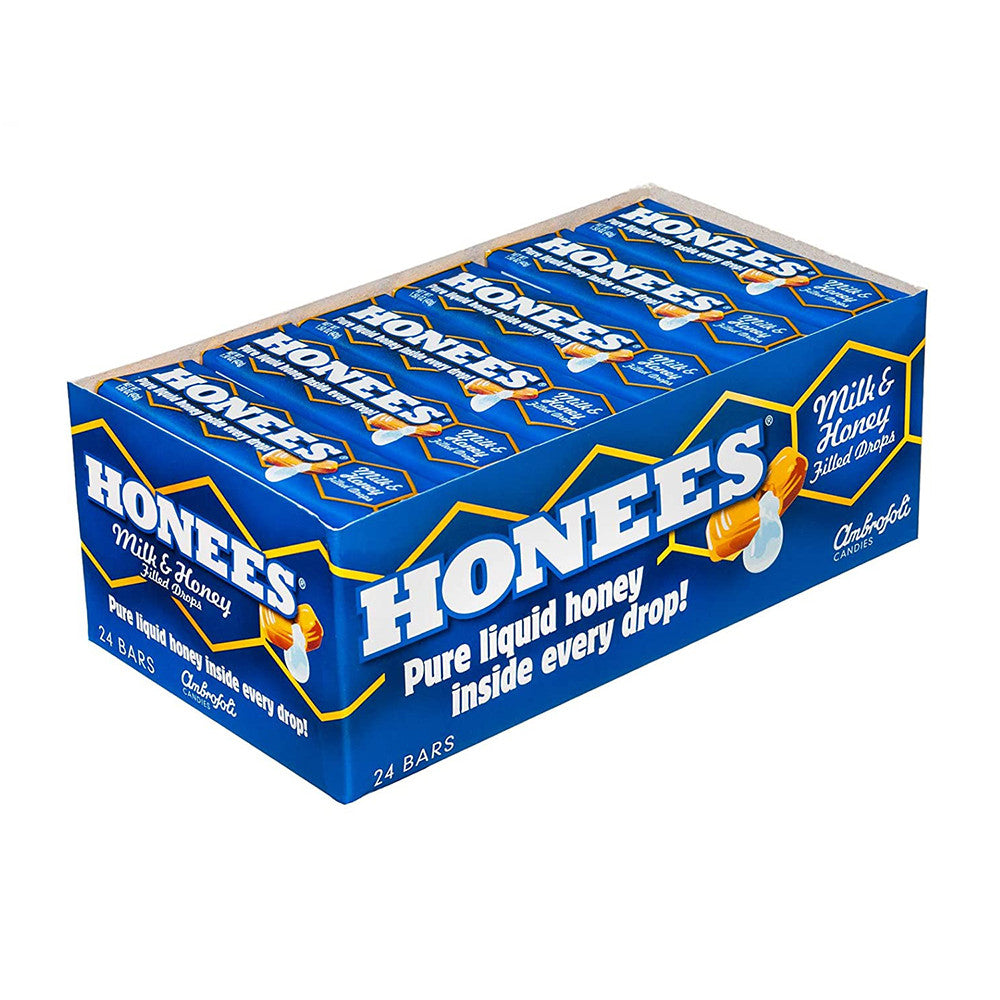 Honees Milk And Honey Cough Drops 9 Lozenges, 24 Ea